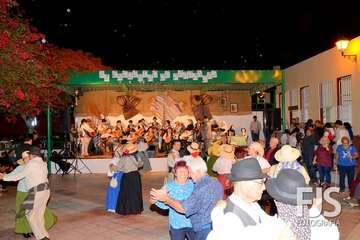 Noche de los Finaos en el Valle de los Nueve Bajo (Foto Francisco Javier Santana)